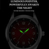YAZOLE 552 Luminous Pointer Calendar Waterproof Quartz Watch(Number+Blue)