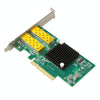 XXA037 Intel 82599 Dual SFP Port  PCI Express FCoE PCIe x8 10 Gigabit Ethernet Network Optical LAN Card Adapter