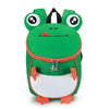 Anti-Lost Children Bag Cute Cartoon Backpack(Green)