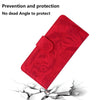 For Realme 13+ Global Tiger Embossing Pattern Flip Leather Phone Case(Red)