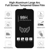 For Samsung Galaxy M40 High Aluminum Large Arc Full Screen Tempered Glass Film
