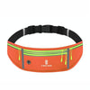 CWILKES MF-008 Outdoor Sports Fitness Waterproof Waist Bag Phone Pocket, Style: Four Pockets(Orange)