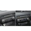 Car Carbon Fiber Central Control Panel Decorative Sticker for Mazda CX-5 2017-2018, Left and Right Drive Universal