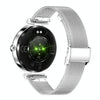 NX17 Pro 1.19 inch AMOLED Screen Steel Strap Smart Watch, Support Health Monitoring / Bluetooth Call(Silver)