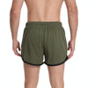 XXL Three Pants Men Gym Shorts Quick Dry Swimming Trunks(Army Green)