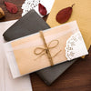 3 PCS Vintage Translucent Lacquer Sulfuric Paper Envelope(10.5x22cm)