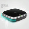 XJ-005 Car Solar Energy Negative Ion Smart USB Air Purifier (White)