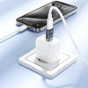hoco UA36C USB Male to USB-C / Type-C Female OTG Transparent Adapter(Black)