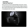 Godox V1Pro TTL Li-ion Round Head Camera Flash Light (Black)