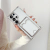 For Samsung Galaxy S25+ 5G Four-cornered Electroplated Card Bag TPU Phone Case(Black)