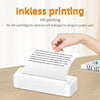 Bluetooth Connection Inkless A4 Printer Portable Mini Student Office Home Photo Printer, Model: X8