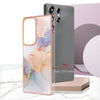 For Samsung Galaxy S25 Ultra 5G Electroplating IMD TPU Phone Case(White Marble)
