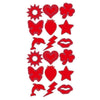 180pcs /Pack  Style 5 Tanning Sunbathing Stickers Self Adhesive Body Stickers