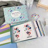 50pcs /Set Happy Birthday Greeting Card With Envelopes And Stickers Set