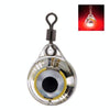 LED Lure Fish Lamp Fisheye Underwater Fish Lamp(Red)
