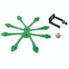 JS-G01 Car Multipurpose Bracket Octopus Mount Holder Cell Phone Holder (Green)