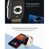 H1 1.3 inch TFT Screen IP68 Waterproof Smart Watch, Support Sleep Monitoring / Heart Rate Monitoring / ECG Electrocardiogram / Vascular Management / Body Temperature Monitoring(Orange)