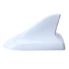 A-886 Car Auto Shark Fin Dome Antenna Decoration for Honda Buick Nissan Hyundai Toyota Volkswagen Mazda(White)