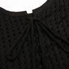 Hollow Sunscreen Cover-up Bikini Outside Cover Long Beach Dress, Size: L(Black)