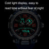 SMAEL 1921 Outdoor Sports Waterproof Men Luminous Time Watch Electronic Watch(Black Gold)