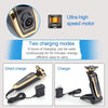 Men Electric Shaver Rechargeable Shaving Machine Waterproof Razor(Silver Grey)