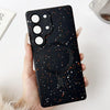 For Samsung Galaxy S20+ Starry Sky TPU Shockproof MagSafe Phone Case(Black)