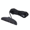 Car Buzzer Reverse Backup Radar System - Premium Quality 4 Parking Sensors Car Reverse Backup Radar System with LCD Display(Silver)
