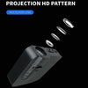LED Infrared Induction Car Door Welcome Light Night Projection Ambient Light, Specification: Drink (Purple)(1 Pair/Box)