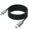 USB-C / Type-C to USB-B BM Printer MIDI Keyboard Adapter Cable, Length:1.8m