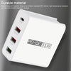 WLX-A6 4 Ports Quick Charging USB Travel Charger Power Adapter, US Plug