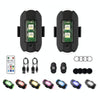 Vibration Remote Control Induction Motorcycle Wireless Strong Magnetic Warning Flash Light, Specification: 2 Light +1 RC
