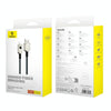 Baseus Unbreakable Series 2.4A USB to 8 Pin Fast Charging Data Cable, Length:2m(White)