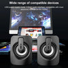 A2 USB 2.0 Wire-controlled Non-luminous Mobile Phone Computer Mini Desktop Speaker(Black)