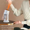 280ml Volcano Cup Rotating Air Humidifier Mini Colorful Ambient Light Car Aroma Diffuser(White)