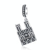 S925 Sterling Silver Notre Dame de Paris Pendent DIY Bracelet Necklace Accessories