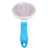 Self-Cleaning Pet Hair Removal Comb for Cats & Dogs (Green)