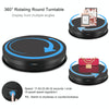 PULUZ 30cm Adjusting Speed Rotating Turntable Display Stand, Load 10-15kg, US Plug(Black)