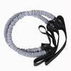 Multifunctional Roller Rope Abdominal Wheel Beginners Use Fitness Equipment Set(Pull Rope + Belly Wheel + Mat)