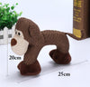 Dog Chew Toys, Bite Resistant Squeaky Elephant (3 Pack, 25*20cm)