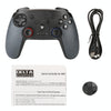 Bluetooth Wireless Gamepad  Built-In Dual Motors With TURBO Function Suitable For Switch Pro(Black)