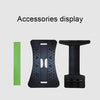 Lumbar Traction Stretching Device Posture Corrector Waist Support Spine Pain Relief Back Massage Stretcher(Black+green)