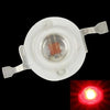 10pcs 1W High Power LED Light Bulb for Flashlight, Luminous Flux: 30-35lm, 140 Degree Viewing Angle(Red Light)