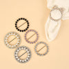 2pcs Silk Scarf Corner Clasp Ring Shirt Hem Cinching Fixed Clothing Accessories, Model: Golden Heart