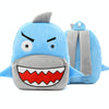 Kids 3D Animal Velvet Backpacks Children Cartoon Kindergarten Toys Gifts School Bags(Shark)