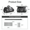 Rhinowalk MT20450 45L Large Capacity Portable Waterproof Motorcycle Tail Bag(Black)