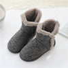 Fall And Winter High-Top Men Cotton Slippers And Velvet Platform Indoor Warm Shoes, Size:39-40
