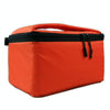 Water-resistant DSLR Padded insert Case Waterproof Zipper Removable Partition Camera Bags(Orange)