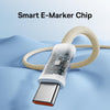 Baseus Dynamic 3 Series Fast Charging Data Cable Type-C to Type-C 100W, Length:1m(Yellow)
