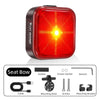 WEST BIKING Bicycle Waterproof High-Brightness Night Riding Warning Taillight(Arm Model)
