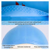 Printed Silicone Swimming Cap Waterproof Swimming Cap for Long Hair, Size:One Size(Gray)